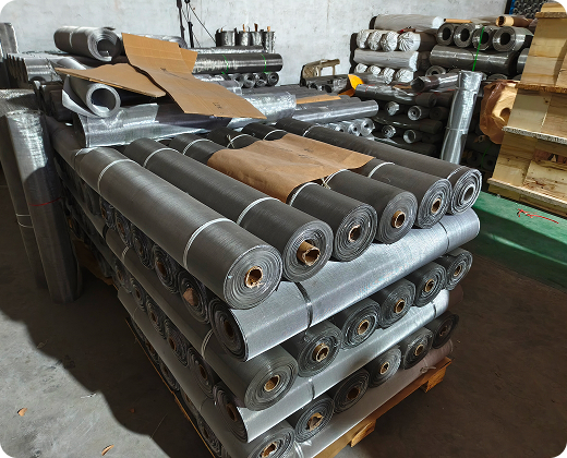 Custom Stainless Steel Wire Mesh Production